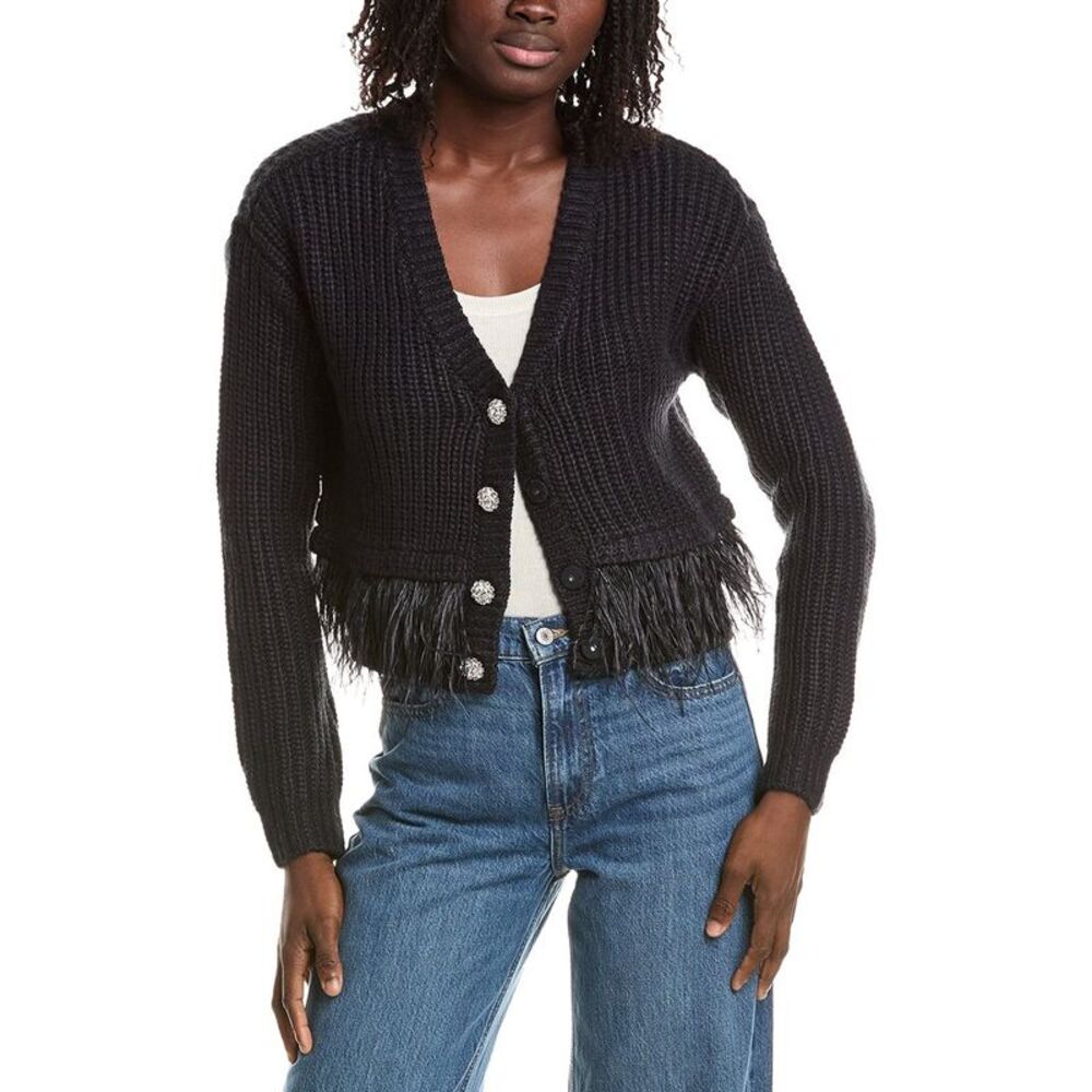 Cinq À Sept Womens  Krissi Cardigan, Blue